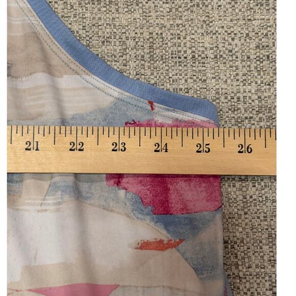 Tek Gear Women's Watercolor Workout Tank Top Shirt Plus Size 3X - Picture 5 of 7